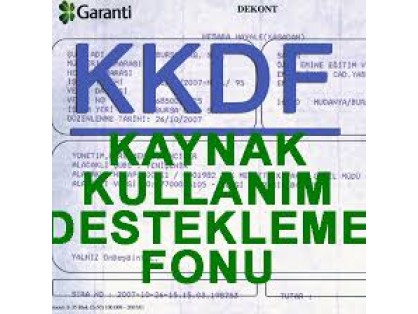 10 Nisan 2015 Tarihli ve 29322 Sayılı Resmî Gazete de yayımlanan 2015/7511 Kaynak Kullanımını Destekleme Fonu Kesintileri Hakkında Karar.